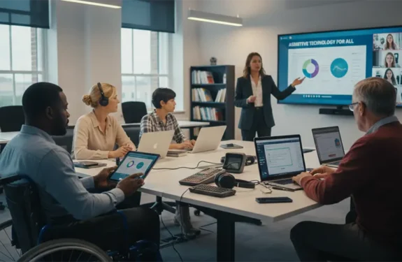 Best Assistive Technology for Adult Continuing Education in Hybrid Classrooms