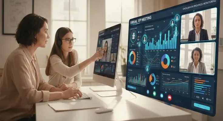 Data-Driven Progress Monitoring Tools for Virtual IEP Meetings