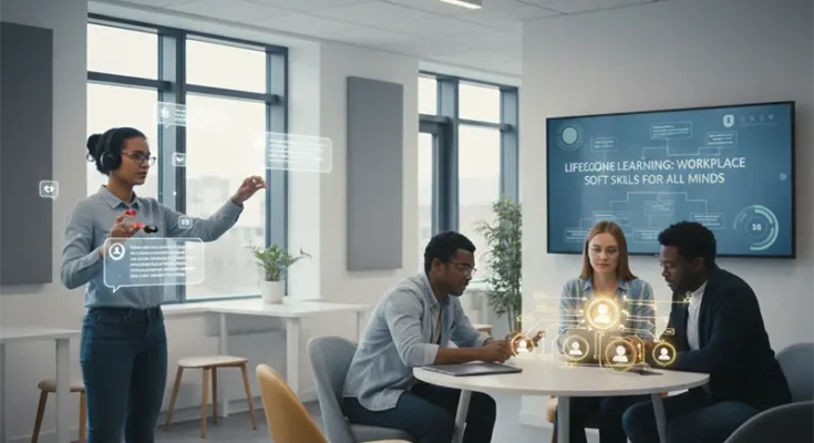 Lifelong Learning Modules for Developing Workplace Soft Skills in Neurodivergent Adults