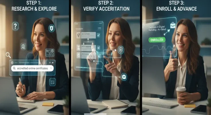 Step-by-Step Guide to Choosing Accredited Online Certificates for Career Switching